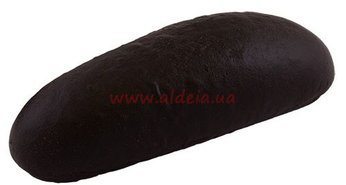 Багет "Для хот-дога 80" Чорний з надрізом