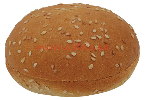 Булочка "Для гамбургера пшенична 30" з кунжутом