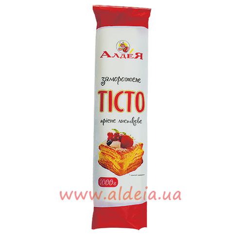 Тісто прісне листкове 1000 Н (заморожене)
