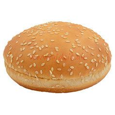 Булочка "Для гамбургера пшенична 50 d-10" з кунжутом