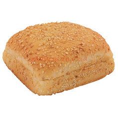 Булочка "Для гамбургера пшенична 70 9х10" з кунжутом